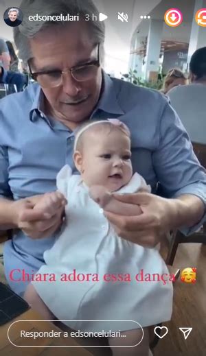 Edson Celulari Encanta Ao Surgir Dan Ando A Ca Ula De Meses