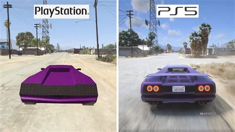 Ps1 Vs Ps2 Vs Ps3 Vs Ps4 Vs Ps5 Graphics Comparison Ft Gta 5 Youtube