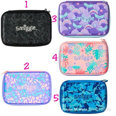 Jual SMIGGLE HUMBLE HARDTOP PENCIL CASE TEMPAT PENSIL SMIGGLE Empat