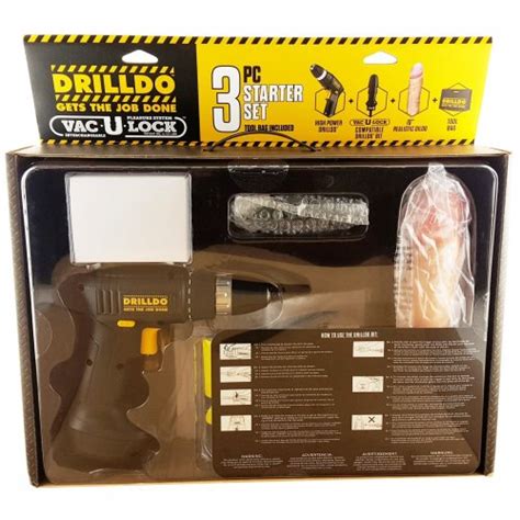 Drilldo 3 Piece Starter Set Sex Toys At Adult Empire