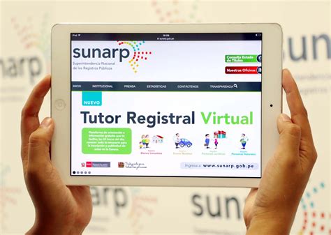 Sunarp Constituirán empresas en plataforma digital EmprendedoresTV