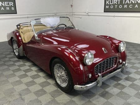 Triumph Tr Triumph Tr Small Mouth Roadster Lovely Older Body Off