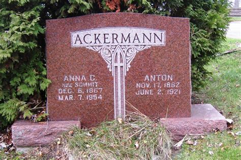 Anton Ackermann 1862 1921 Mémorial Find a Grave