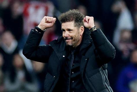 Atlético De Madrid Homenajeó Al “cholo” Simeone El Momento Que Eligió Como El Más Destacado