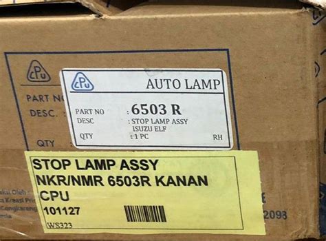 Stop Lamp Assy Nkr Nmr 6503r Kanan Cpu