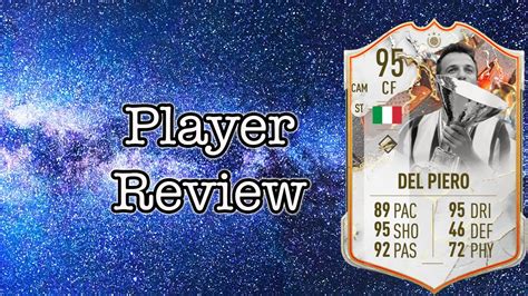 Fifa 23 Alessandro Del Piero 95 Trophy Titans Icon Player Review Youtube