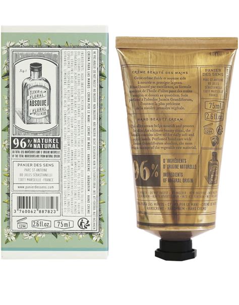 Panier Des Sens Precious Jasmine Hand Cream Oz Made In France