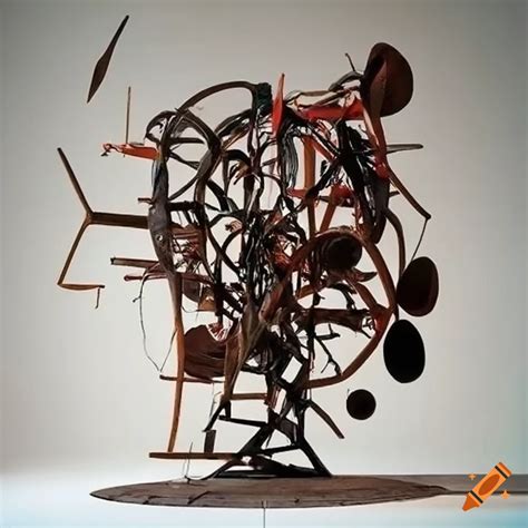 Intricate Sculpture By Jean Tinguely On Craiyon