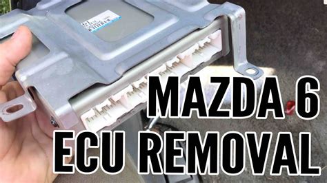 Mazda How To Remove Replace Ecu Youtube