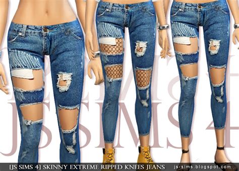 Pants Jeans Skirtjs Sims