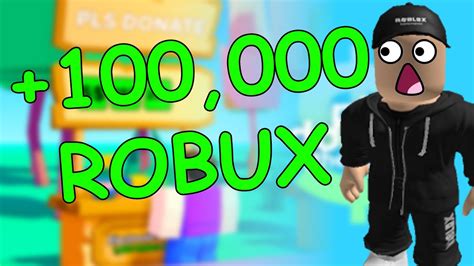 How I Raised K Robux On Pls Donate In Less Than A Month Youtube