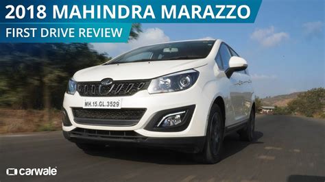 Mahindra Marazzo First Drive Review Carwale Youtube