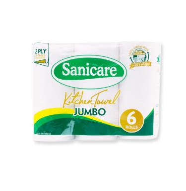 Sanicare Kitchen Towel Jumbo Rolls Ply Lazada Ph