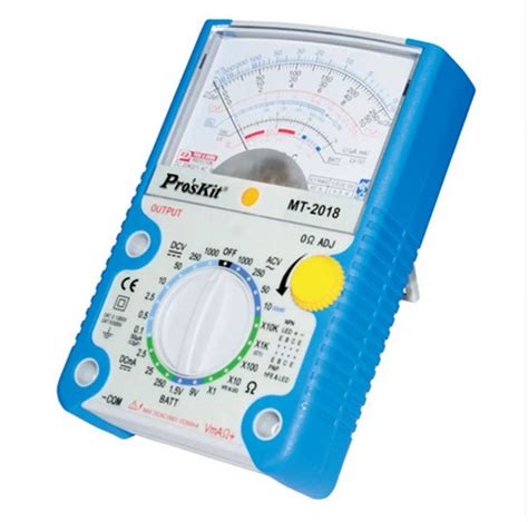 ProsKit MT 2018 Protective Function Analog Multimeter Safety Standard