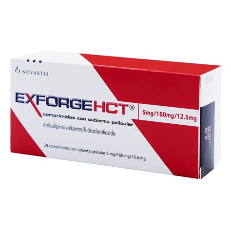 Exforge Hct 5 160 12 5mg 28 Comprimidos Farmaprime