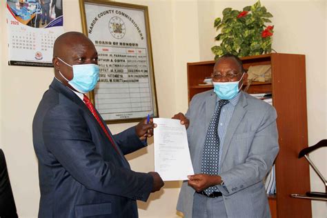 Outgoing Narok County commissioner hands over to Achoki | Nation