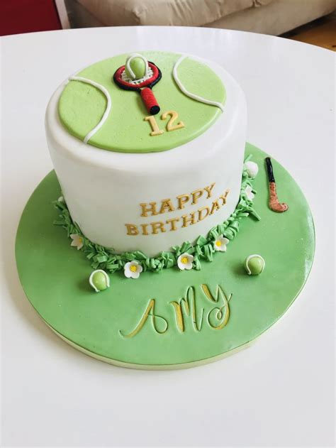 Pin By Bianca Balas On Tennis Birthday Party Tennis Cake Cute