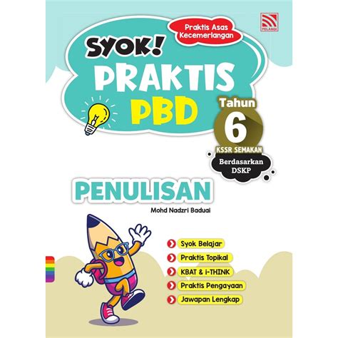 Pelangi 2023 Latihan Syok Praktis PBD Penulisan Tahun 6 9789670077314