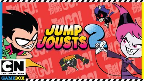 Teen Titans Go Gameplay Jump Jousts 2 Multi Show Game Cartoon