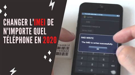 Comment Changer Le Code Imei D Un T L Phone En Et Ses Cons Quences