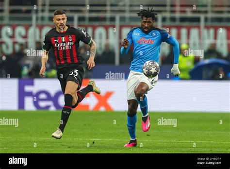 Milan Italy Th Apr Andre Anguissa Of Ssc Napoli R And Rade