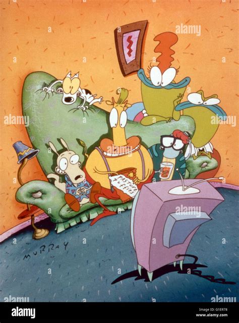 Rocko's Modern Life, aka: Rockos modernes Leben, Zeichentrickserie, USA 1993 Stock Photo - Alamy