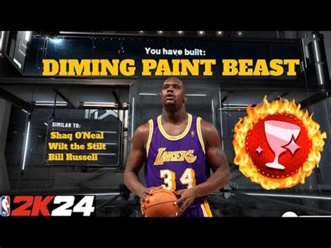 New Best Inside Center Build In Nba K Most Overpowered Demigod