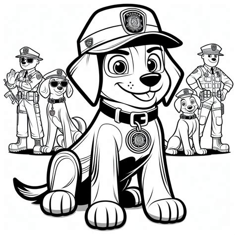 Desenhos Para Colorir Patrulha Canina