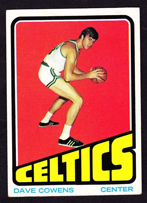 1972 73 TOPPS 7 DAVE COWENS CELTICS EBay