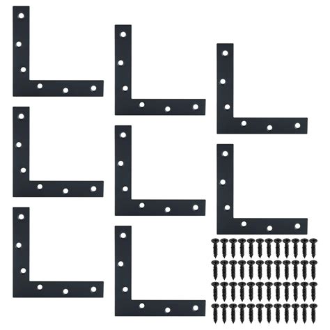 Alise L Flat Bracketscorner Bracket Black Corner Brace