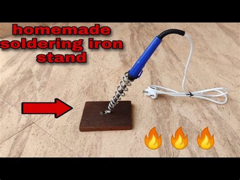 Homemade Soldering Iron Stand