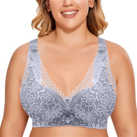 Hanzidakd Push Up Padded Bras Sexy Lace Lingerie For Womens Underwire