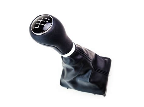 6 Speed Gear Knob Gaiter For Audi A4 B8 A5 Q5 Black Leatherette