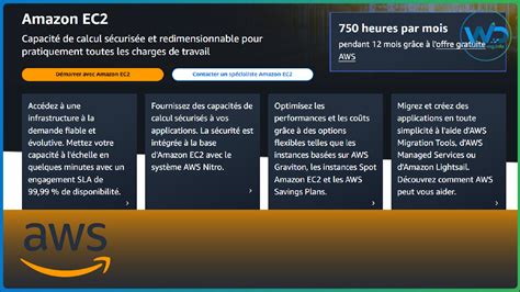 Principaux Services De Calcul Sur Aws Pour Bien D Marrer Wdata Mg