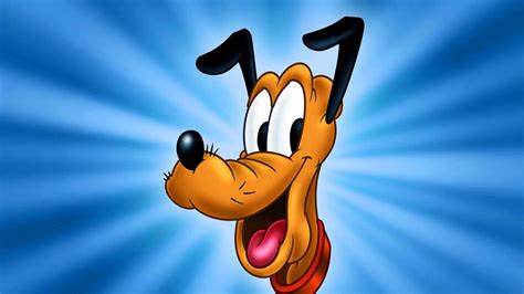 Download Disney Pluto Blue Art Wallpaper