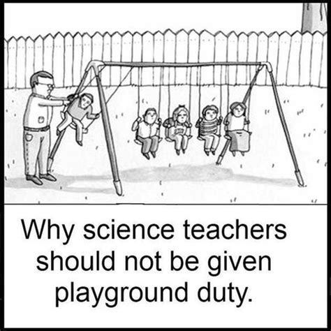 Science Teacher Funny Cartoon