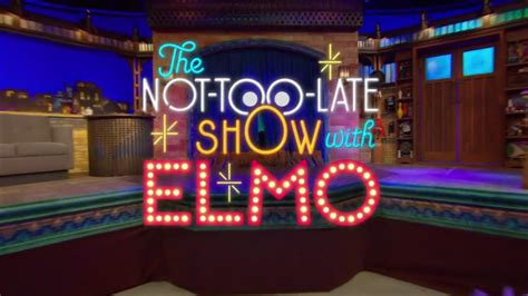 The Not-Too-Late Show with Elmo | TV Schedule Archive Wiki | Fandom