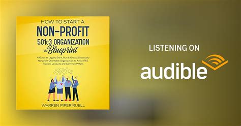 How To Start A Nonprofit 501c3 Organization The Blueprint Audiobook