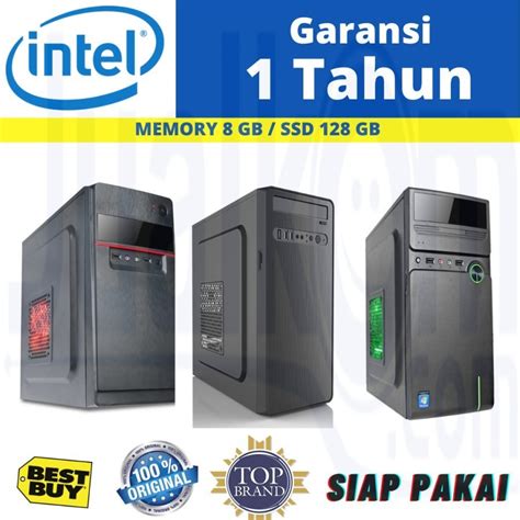 Jual Komputer Cpu Pc Core I Motherboard H Ram Gb Ssd