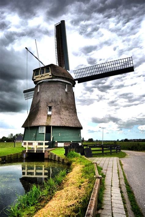 Volendam Windmill Dutch Windmills Netherlands