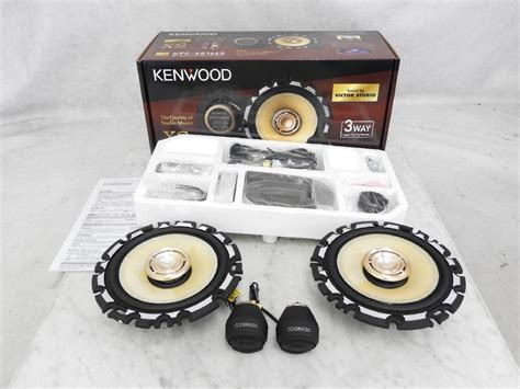 【傷や汚れあり】☆【美品】kenwood ケンウッド 16cm Kfc Xs164s カスタムフィットスピーカー 箱付き ☆中古☆の落札情報