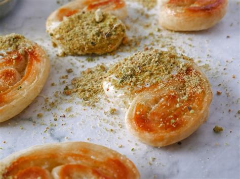 Easy Pistachio Cardamom Palmier Cookies - Asia Makes