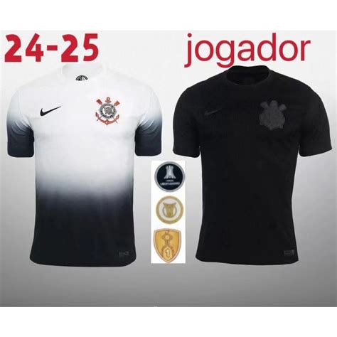 Edição Jogador Corinthians Paulista 2024 2025 Camisa home e away alta