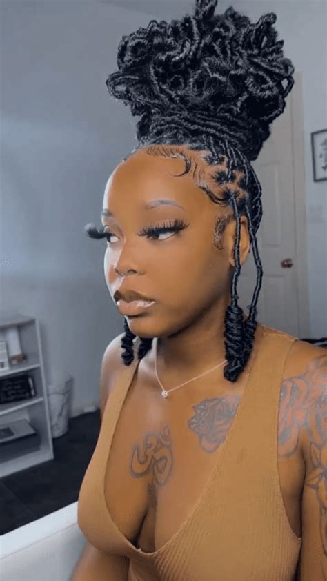 How To Loc Knots And 30 Loc Knots Hairstyles On Soft Locs