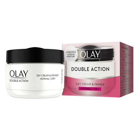 Olay Double Action Day Cream And Primer Normal 50ml Spireclick