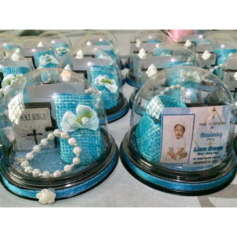 Baptismal Souvenirs and Giveaways - Christening Souvenirs and Giveaways in Plastic Dome | Lazada PH