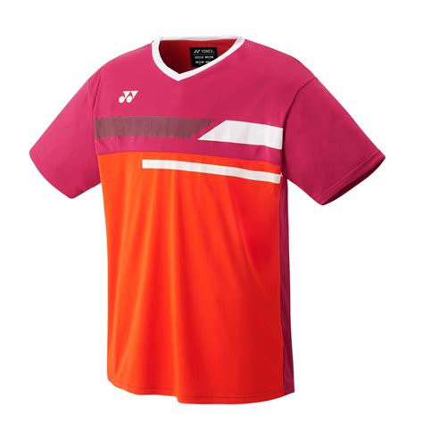 Yonex T Shirt Ym0029ex Reddish Rose Badmintonshop