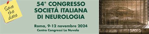 54 Congresso Società Italiana di Neurologia