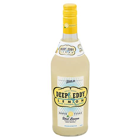 Deep Eddy Vodka Flavors Lemon 750 Ml Beer Wine And Spirits