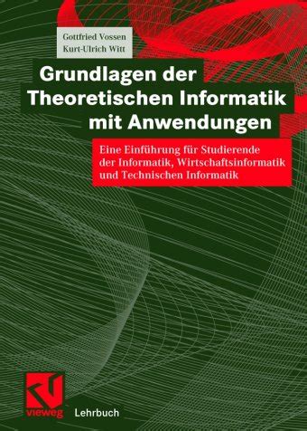 Grundlagen Der Theoretischen Informatik Mit